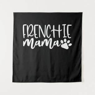 frenchie mama women french bulldog gift tapestry