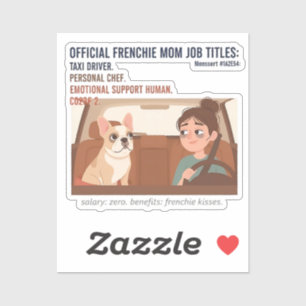 Frenchie Mom Job Titles Funny French Bulldog Dog 