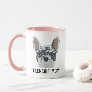 Frenchie Mum Blue Merle French Bulldog Mug