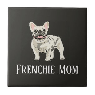 Frenchie Mum Ceramic Tile
