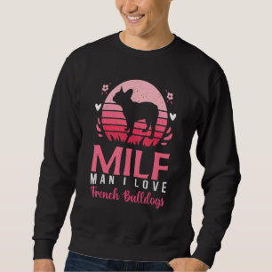 Frenchie Mum Dad Dog French Bulldog Sweatshirt