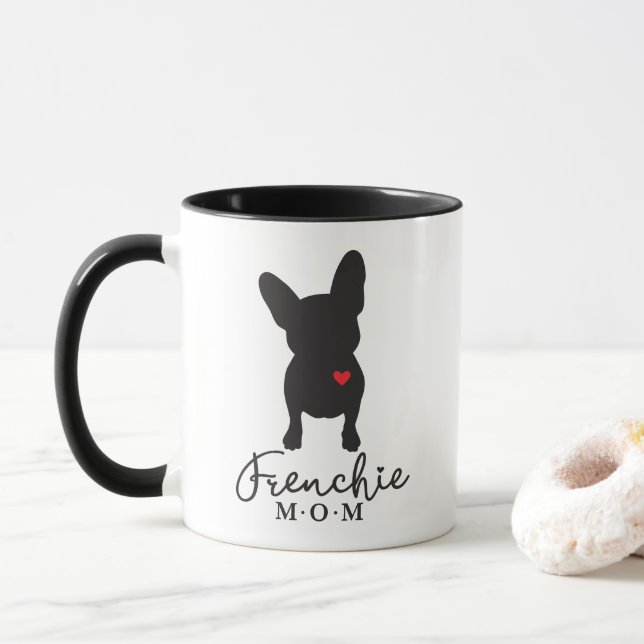 Frenchie Mum | French Bulldog Coffee Mug (With Donut)