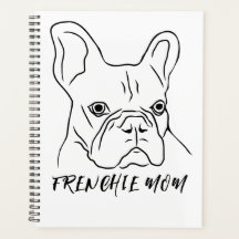 Frenchie Mum Hand-Drawn Frenchie Face