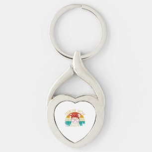 Frenchie Mum Lover Gift Vintage Retro Style Key Ring