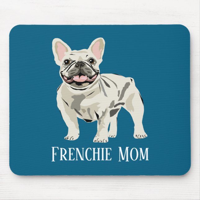 Frenchie Mum Mouse Pad (Front)