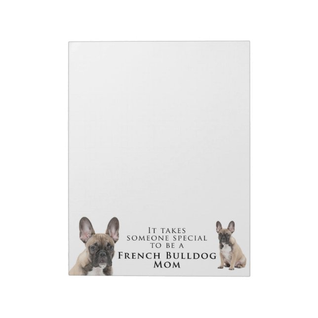 Frenchie Mum Note Pad (Rotated)