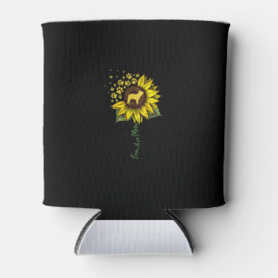 Frenchie Mum Sunflower French Bulldog Lover Gift Can Cooler