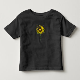 Frenchie Mum Sunflower French Bulldog Lover Gift Toddler T-Shirt