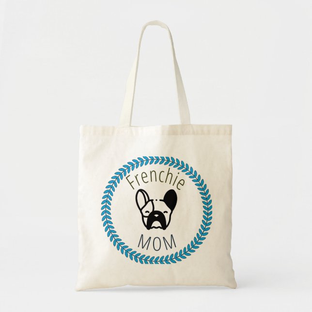 "Frenchie Mum" Tote Bag (Front)