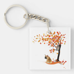 Frenchie My Spirit Animals Owl Frenchie Lovers Key Ring