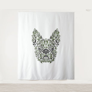 Frenchie Puppy Art Tapestry