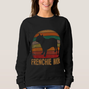 Frenchie Retro French Bulldog Mum Dog Mother Pet Sweatshirt
