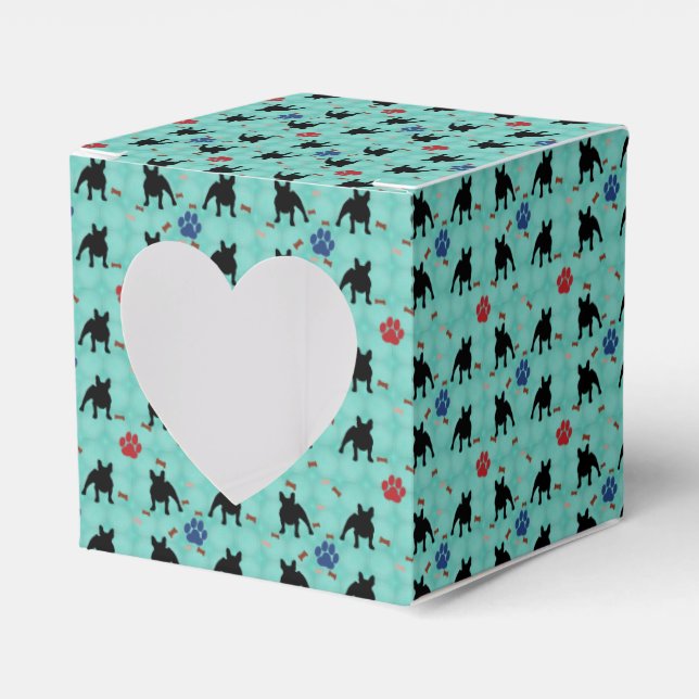 Frenchie Shadow Favour Box (Front Side)