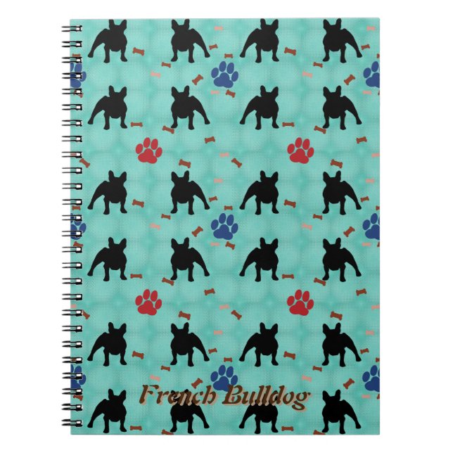 Frenchie Shadow Notebook (Front)