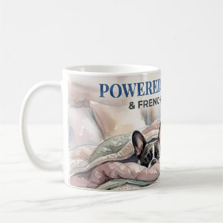 Frenchie Snuggles Cosy Dog Mum Shirt Coffee Mug