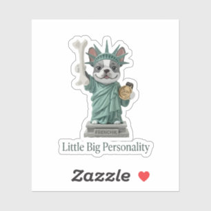 Frenchie Statue of Liberty Dog Lover