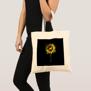 Frenchie Sunflower Mum French Bulldog Lover Gift Tote Bag