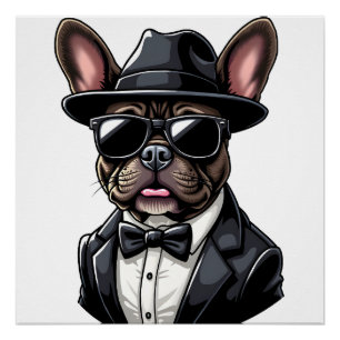 Frenchie The Gangster Poster