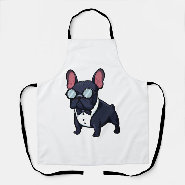 Frenchie The Gentlemen  Apron (Front)