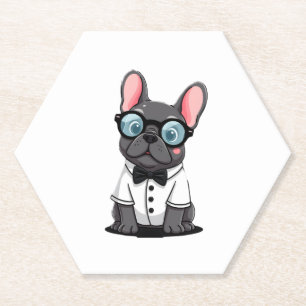 Frenchie The Gentlemen Copy (5) Paper Coaster