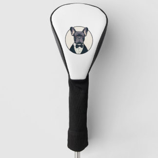 Frenchie The Gentlemen Golf Head Cover