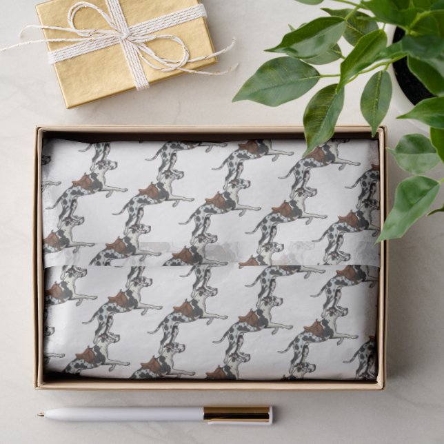 Frenchie  tissue paper (Gift)