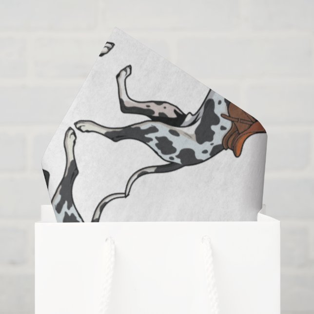 Frenchie  tissue paper (Gift Bag)
