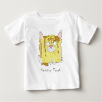 Frenchie Toast French Bulldog Kid's Baby T-Shirt