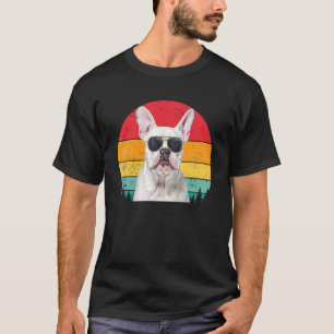Frenchie White French Bulldog For Kids Boys Me T-Shirt