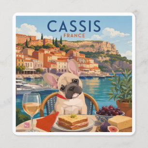 FRENCHIE'S CROQUE MONSIEUR Art Muse Recipe Card