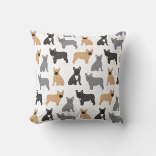Frenchies French Bulldog - Pick Your Colour! Cushion