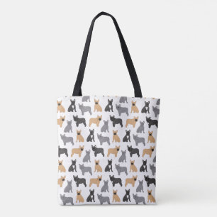 Frenchies French Bulldog - Pick Your Colour! Tote Bag