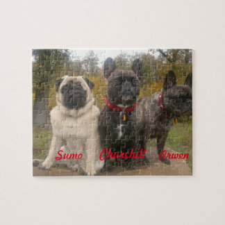 Frenchies & Pugs Jigsaw Puzzle