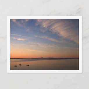 Frenchman Bay at Dusk Postcard