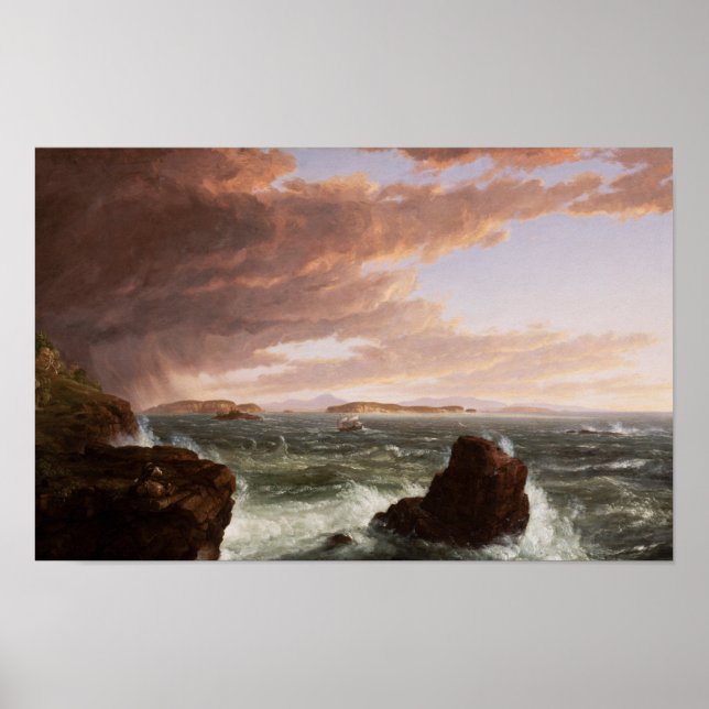 Frenchman's Bay, Mount Desert — Thomas Cole Poster (Front)