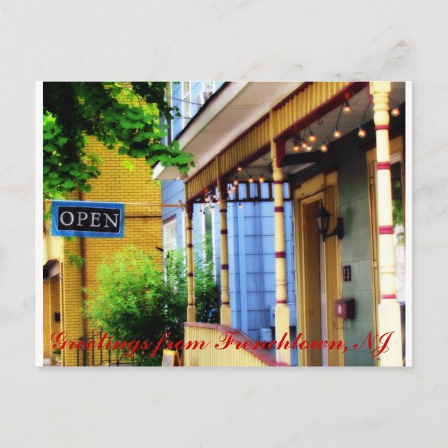 Frenchtown Postcard (Front)