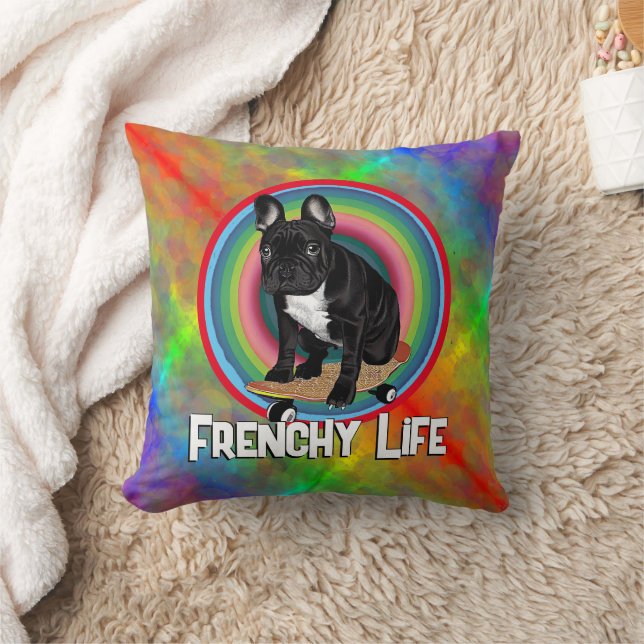 Frenchy Life  Cushion (Blanket)