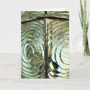 Frensel Lens, Cape Blanco Lighthouse, Oregon Coast Card