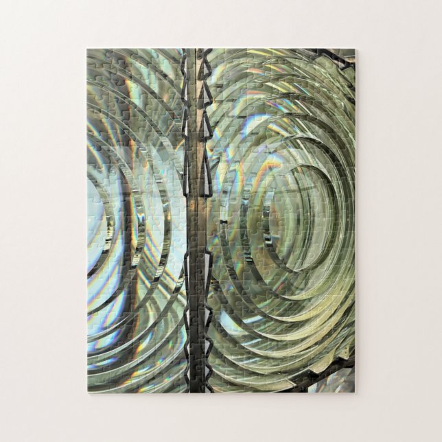 Frensel Lens, Cape Blanco Lighthouse, Oregon Coast Jigsaw Puzzle (Vertical)