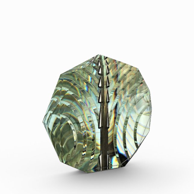 Frensel Lens, Cape Blanco Lighthouse, Oregon Coast Photo Block (Left)