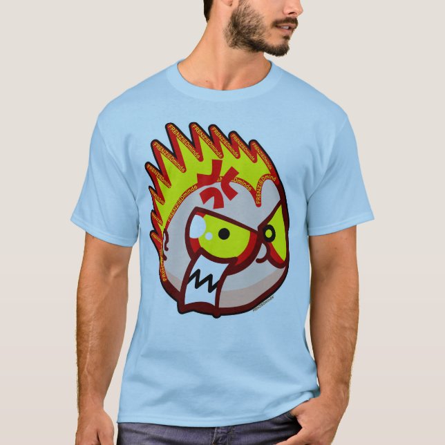 FRENZIEDminds T-shirt featuring MAD (Front)