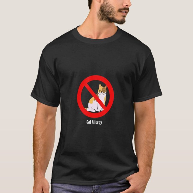 Frequent Allergen Cat Allergy T-Shirt (Front)