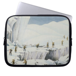 Frequent Appearance of the Ice with Bridges of Sno Laptop Sleeve