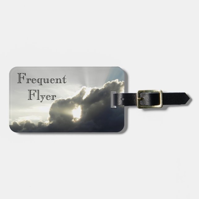 Frequent Flyer - luggage tag (Front Horizontal)