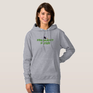 Frequent Flyer (Witch) Green Version  Hoodie
