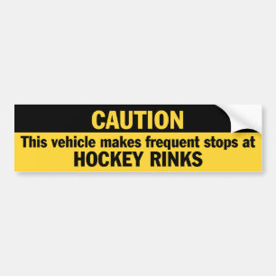 Frequent Stops (Hockey) Bumper Sticker