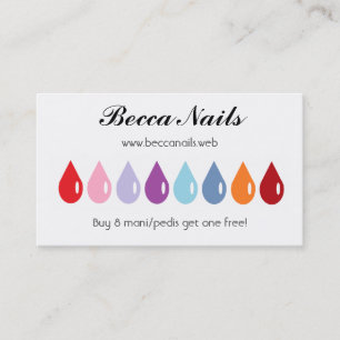 "Frequent Visitor" (8 Drops) Loyalty Cards