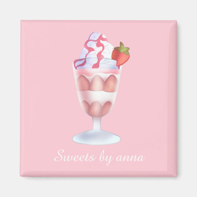 Fresas Con Crema Mexicanas  Magnet (Front)