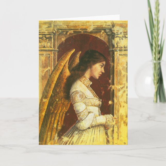 Fresco Angel Christmas Card (Front)