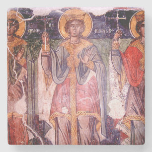 Fresco collection marble coaster